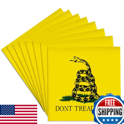 3Drose Dont Tread On Me Set Of 8 Ceramic Tile Coasters Cst_108323_4
