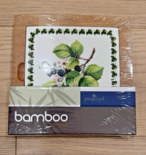 Portmeirion POMONA BAMBOO TRIVET BLACKBERRY NIB