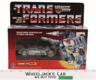 Mirage COMPLETE W/ Box & Insert UNUSED STICKERS G1 Transformers 1985 Vintage