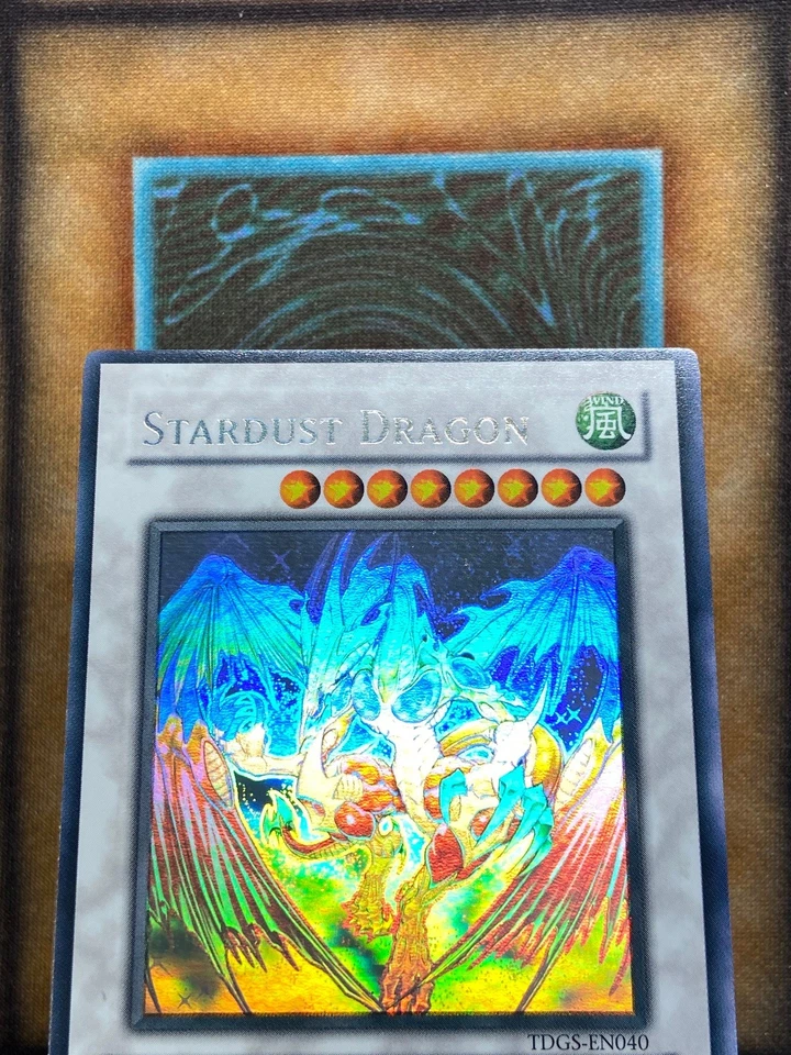 Yugioh Stardust Dragon TDGS-EN040 Ghost Rare NM (#3) - Image 3 of 4