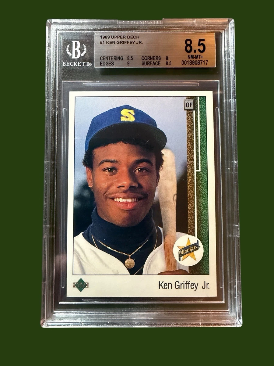 Upper Deck Ken Griffey Jr Baseball 8.5 Graded Rookie Sports Trading Cards &  Accessories for sale | eBay