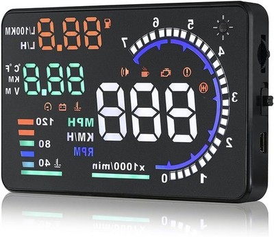 High-Quality A8 OBD2 5.5 Inches Windshield Head Up Display for Fuel Efficiency