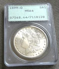 1899 O MORGAN SILVER DOLLAR ~ PCGS MS64 ~ RATTLER ~ A NICE COIN.