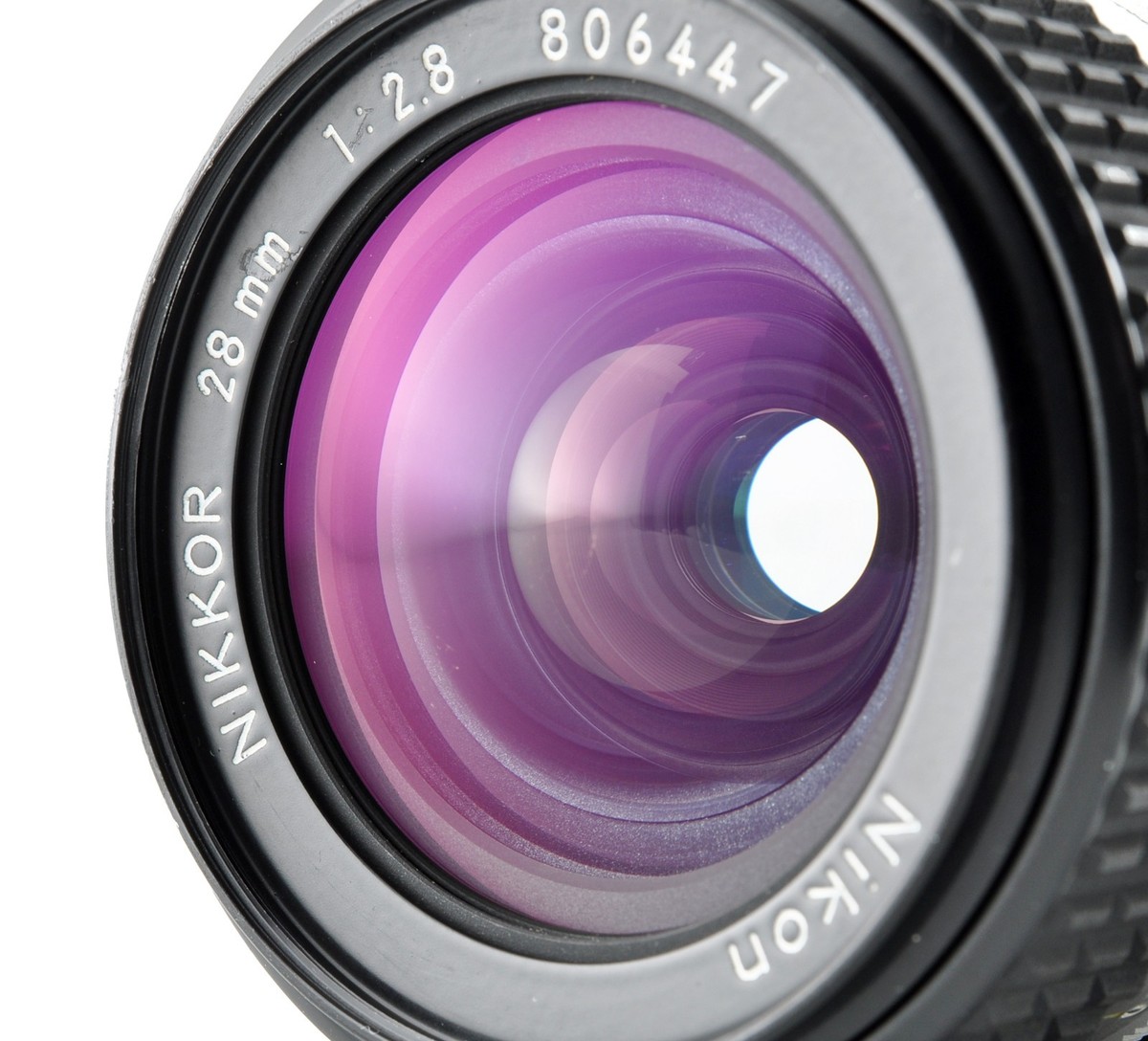 #517■現状品■ NIKKOR 28mm 1:2.8 Ai-S Nikon 28mm f/2.8 AI-s Review