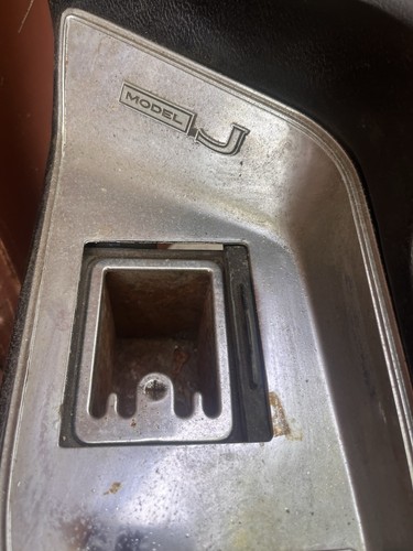 1969-1972 Pontiac Grand Prix Center Console Floor Shift Plate Automatic Model J - Picture 12 of 24