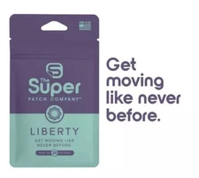 The Super Patch Company:The Liberty Patch Pack of 28 Patches"Feel Stable Steady"