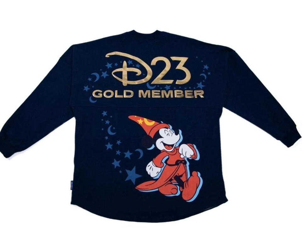 NUEVO SELLADO XL Disney D23 Gold Member 2025 Spirit Jersey Hechicero Mickey Mouse Foto 3 de 3