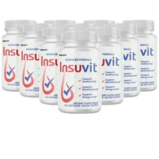 Insuvit- Blood Support- 10 Bottles- 600 Capsules