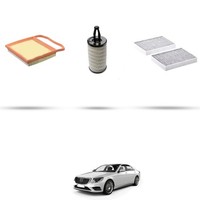 Hoffcar Kit Service - 3 Filter FüR Mercedes Klasse S (W222, A217, C217) 450 270K