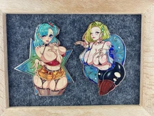 Dragon Ball Z Bulma Star Android 18 Anime Mature Enamel Pin