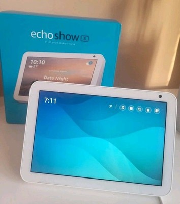 Amazon Echo Show 8 (1. Gen) 8'' Smart Display Alexa Sandstein - Top Originalverpackt