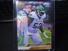 2024 CFL Upper Deck #39 Jermarcus Hardrick Roughriders Autograph