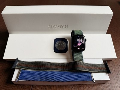 Apple Watch 8, GPS, 41mm, Top Zustand inkl. Zubehör + Rechnung