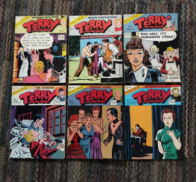 TERRY & THE PIRATES NBM Flying Buttress Classics Library Classic Strip Reprints 