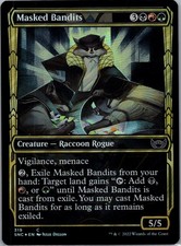 MTG Masked Bandits 319 Streets of New Capenna Foil NM