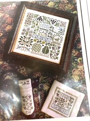 The Treasure Box Needlework Kit  Drawn Thread Cross Stitch Pattern Beads Charms