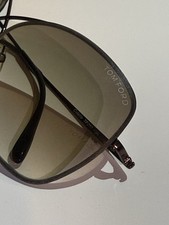 TOM FORD COLETTE FT0250 48F Sunglasses Brown Frame Brown Gradient Lenses 63 mm
