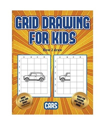 How 2 draw [Learn to draw cars]: This book teaches kids how to draw cars using g
