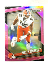 2025 Panini Prizm Myles Garrett Pink Prizm #73 Browns