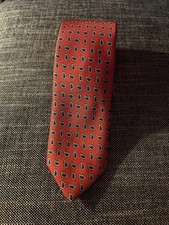 vintage ralph lauren polo silk tie hand made in usa paisley