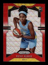 2020 Panini Prizm WNBA #96 Ruthy Hebard Ruby Wave Rookie RC