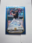 2026 # D10/150   Bowman Konnor Griffin True Blue Refractor On Card Auto