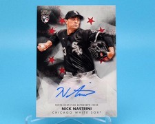 Nick NASTRINI 2024 Topps Rookie 'Baseball Stars' AUTO Red Parallel /25