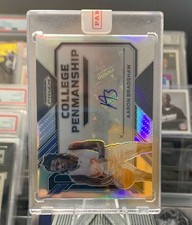 2023 Panini Prizm Draft Picks - College Penmanship Silver #CP-A Aaron Bradshaw