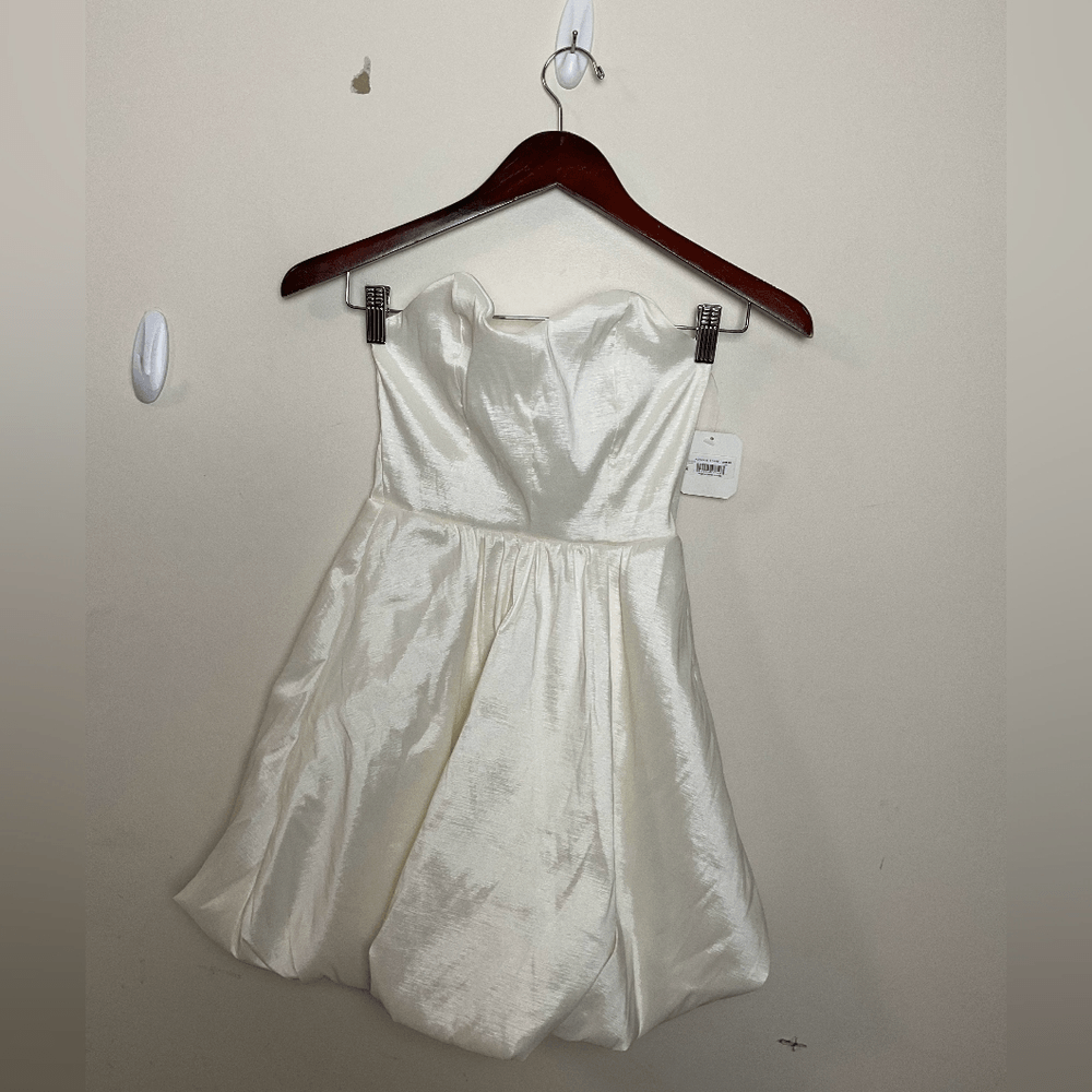 love shack fancy white mini dress Zelia Dress in White