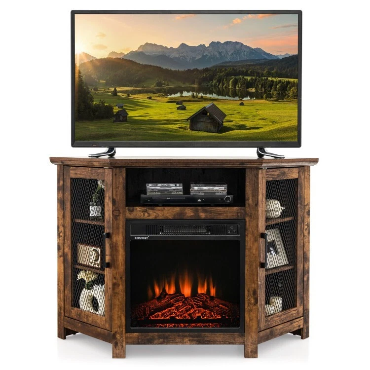Built In Corner Tv With Fireplace Matttroy