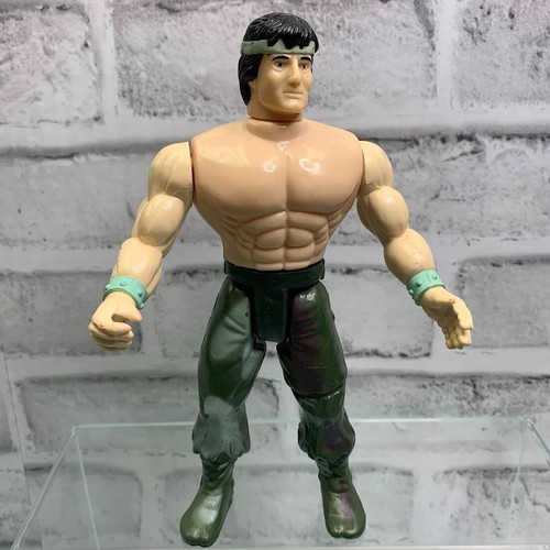Vintage 1985 Ninja Assassins Defender 7” RINGO Action Figure Rambo KO