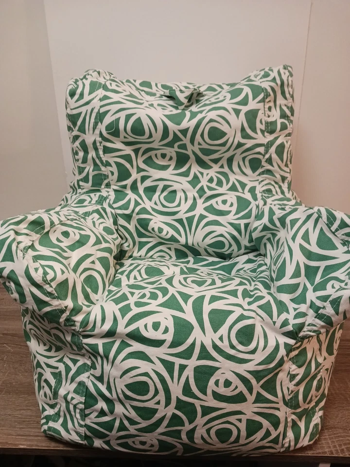 Cómoda silla con bolsa de frijoles estructurada Posh Creations Foto 3 de 4