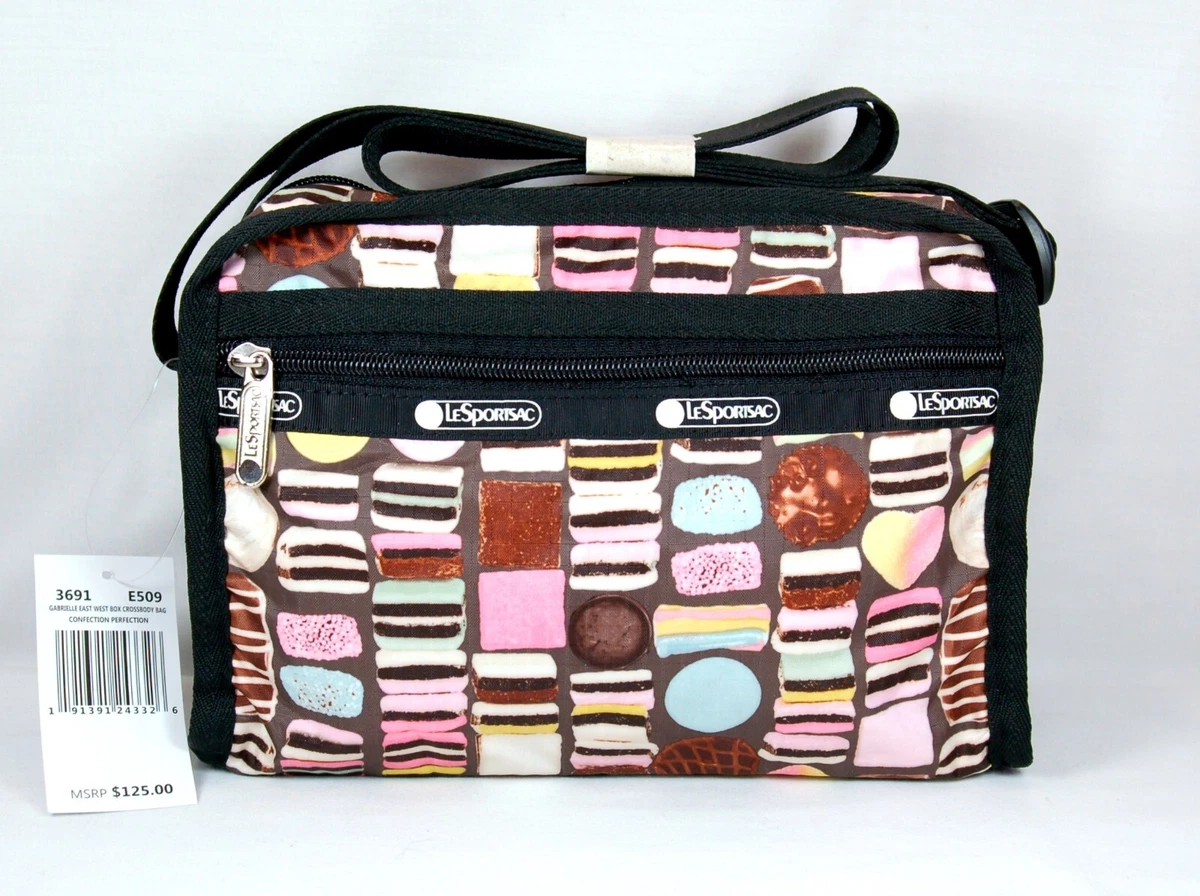 NWT LeSportsac GABRIELLE EAST WEST BOX CROSSBODY Confection Perfection  STK#A