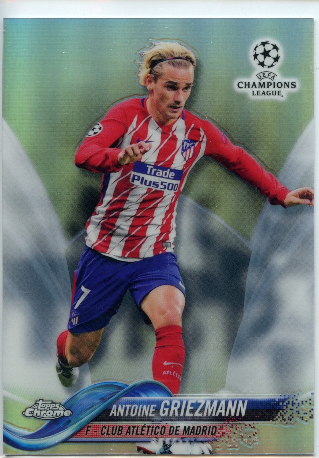 2017-18 Topps Chrome UEFA Champions League REFRACTOR #51 Antoine Griezmann