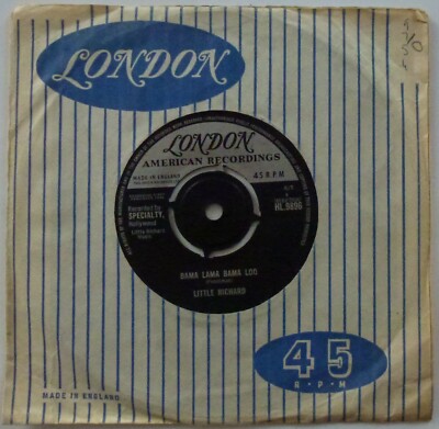Little Richard - Bama Lama Bama Loo - 7'' UK 1964 London Am HL.9896 Excellent  