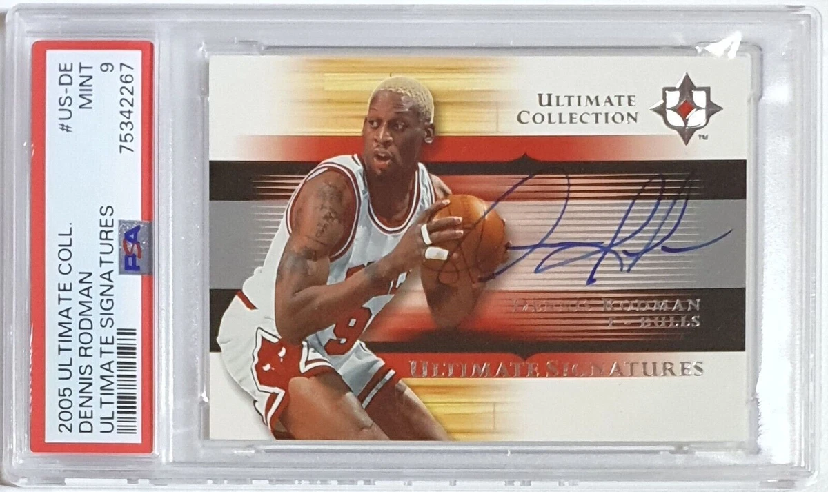 dennis rodman ultimate signature auto