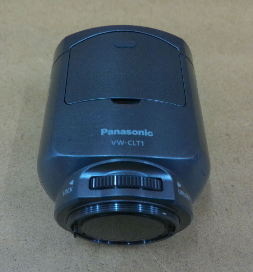 パナソニックビデオカメラ用3D Conversion  LensVW-CLT-1 Panasonic 3D Conversion Lens VW-CLT1-H for Camcorder metallic grey