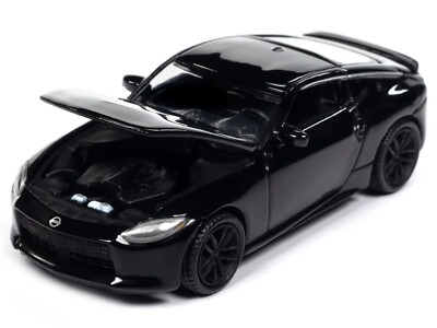 2023 NISSAN Z BLACK DIAMOND 1/64 DIECAST MODEL CAR BY AUTO WORLD