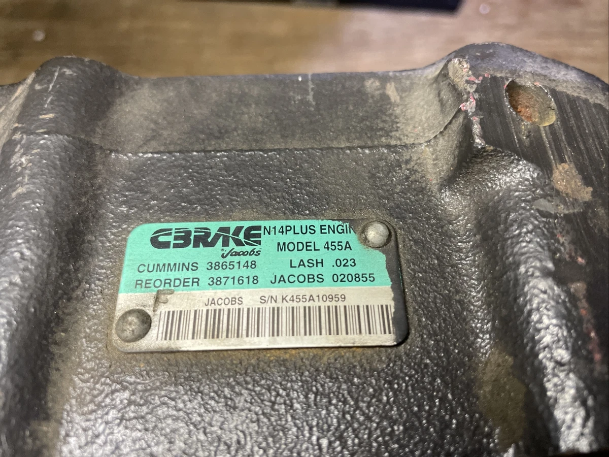 3865148 Cummins Jake Brake. N14 Plus. Model 455A. Pre owned. 1 