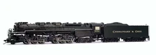 Rivarossi HR2952 Chesapeake & Ohio, Steam Locomotive "Allegheny", No. 1653