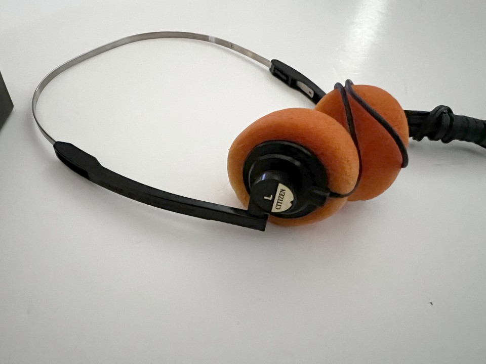 Mini Concert Walkman 1982 Model PS101 With Headphones