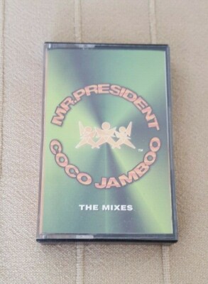 Mr President Coco Jamboo The Mixes Cassette Tape Format 1996 WEA110C