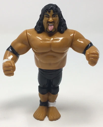 The Headshrinkers SAMU WWF 1991 Hasbro Toy Wrestler Wrestling Action Figure 90s