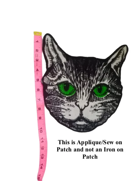 8 PC/Lot Mix Iron on Sew On Large Patches Fashion Embroidered Applique Clothes - Image 2 of 4