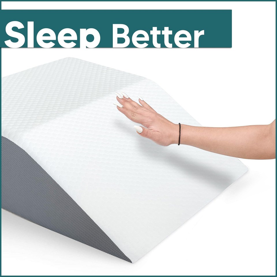 , Leg Wedge Elevation Pillow for Blood Circulation Relieved