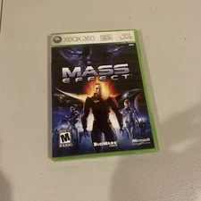 Mass Effect - Xbox 360 - Game Manual & Case