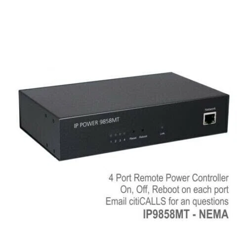 Aviosys IP9858MT PRO 9858 4 Port Web Power Switch w AutoPing IOS Android DLI- - Image 3 of 4