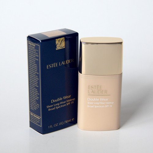 Estee Lauder Double Wear Sheer Long-Wear Makeup 2C3 Fresco 1 Fl. Oz. SPF 19 New