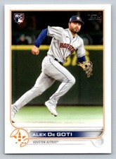 Alex De Goti #US29 2022 Topps Update  Houston AstrosRC Rookie