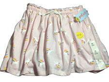 NWT Cat  Jack Pink Skort with Unicorns Girl Sizes M 8  L 10/12 